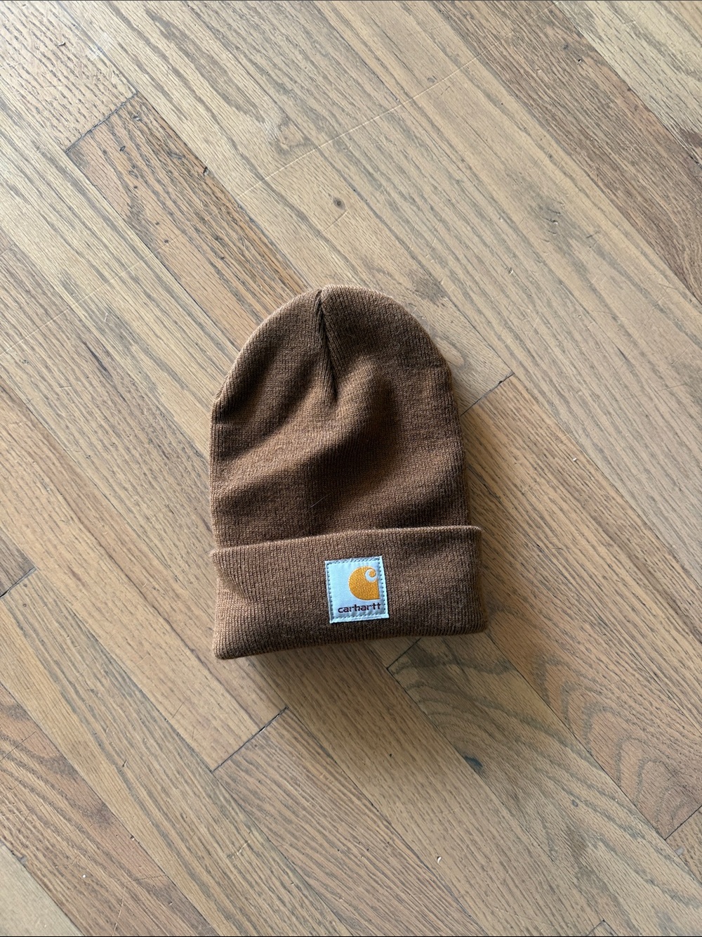 Carhartt Brown Fold Cuff Beanie